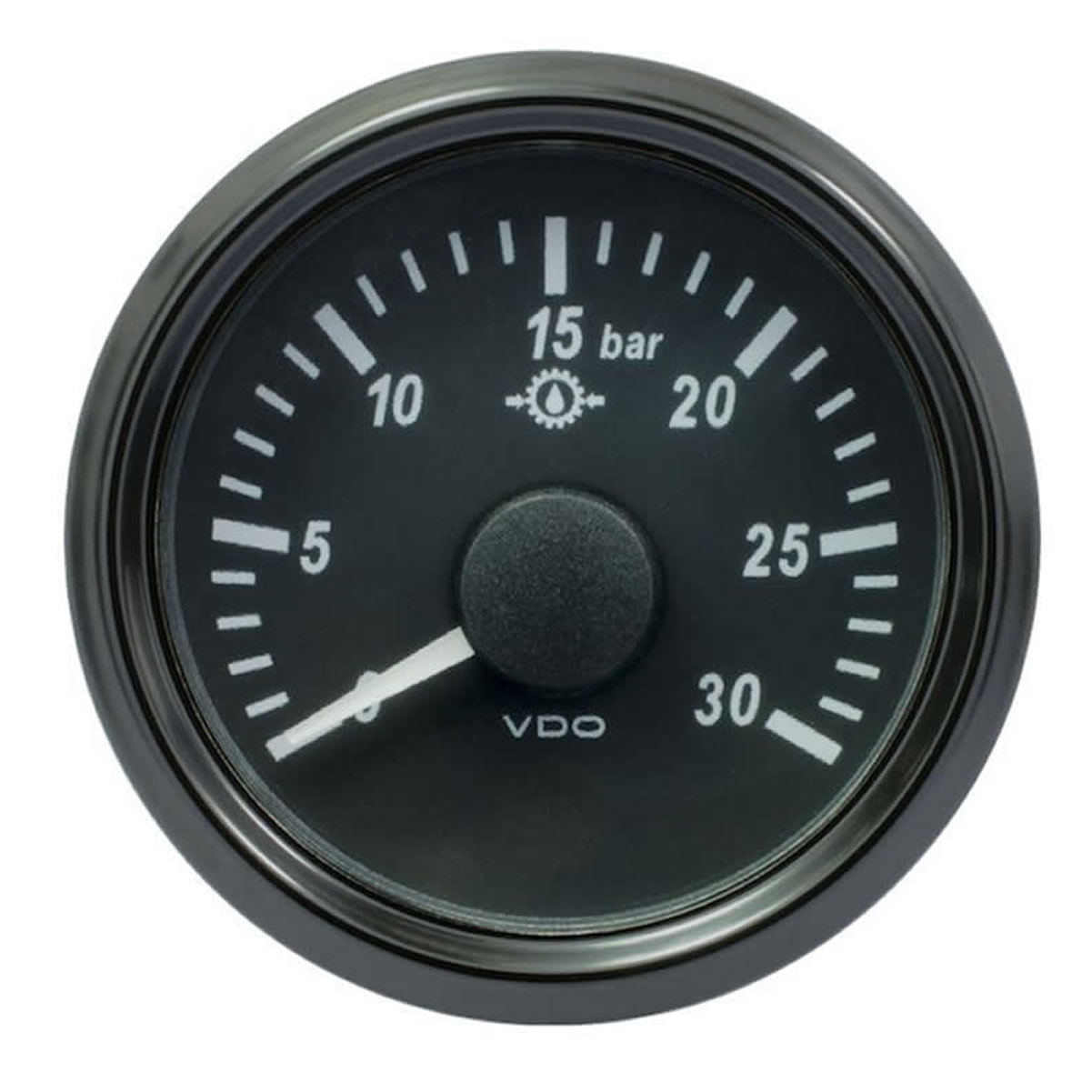 VDO SingleViu Gear Oil Pressure 30Bar Gauges